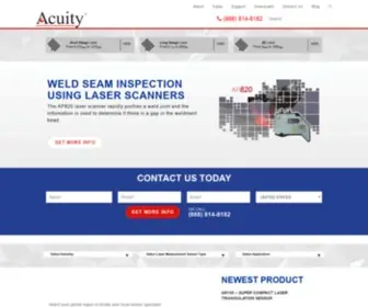 Acuitylaser.com(Acuity Laser) Screenshot