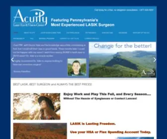 Acuitylaservision.com(Acuity Laser Eye and Vision Center) Screenshot