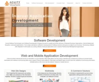 Acuitysoft.com(Software Development Web Applications E) Screenshot