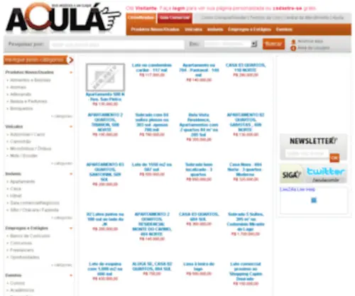 Acula.com.br(Aculá) Screenshot