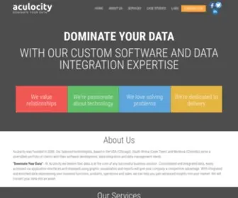 Aculocity.com(Aculocity) Screenshot