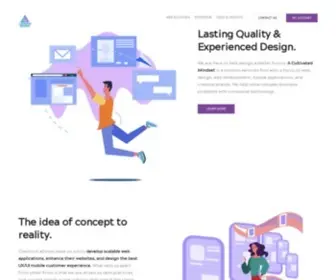 Acultivatedmindset.com(Expert Web & Mobile App Design) Screenshot