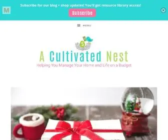 Acultivatednest.com(A Cultivated Nest) Screenshot