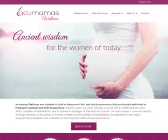 Acumamas.com(Pregnancy Acupuncture) Screenshot