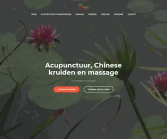 Acumas.nl(Acupunctuur, Chinese kruiden en Massage) Screenshot