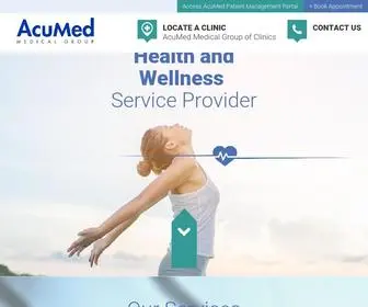 Acumed.com.sg(Health Screening and Vaccine Clinic) Screenshot