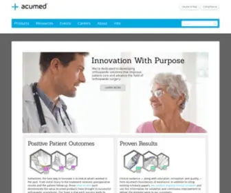 Acumed.net(Innovation With Purpose) Screenshot