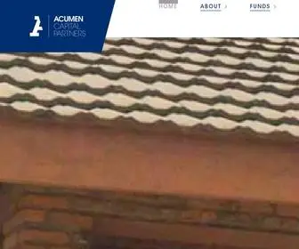 Acumencapitalpartners.com(Acumen Capital Partners) Screenshot