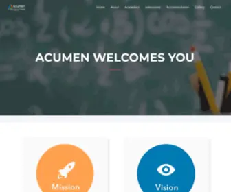 Acumeneduclasses.co.in(IIT JEE Coaching Institute) Screenshot