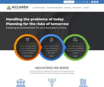 Acumentechnology.com(Nashville Managed Service Providers) Screenshot