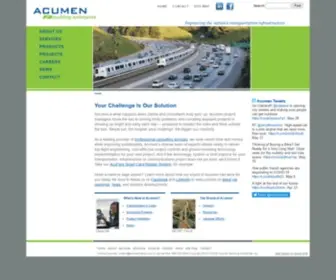 Acumentransit.com(Your Challenge) Screenshot