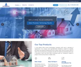 Acumidata.com(Acumidata) Screenshot