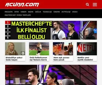 Acunn.com(TÜRKİYE’NİN) Screenshot