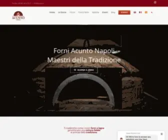 Acunto.it(Dal 1892 il vero forno tradizionale napoletano) Screenshot