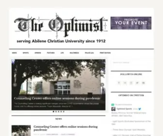 Acuoptimist.com(Optimist) Screenshot