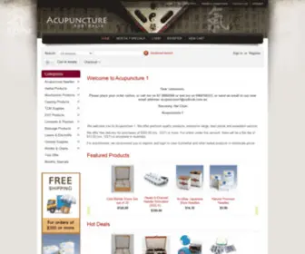 Acupa.com.au(Acupuncture Australia) Screenshot