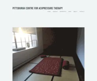 Acupressurecentre.net(Pittsburgh Centre for Acupressure Therapy) Screenshot