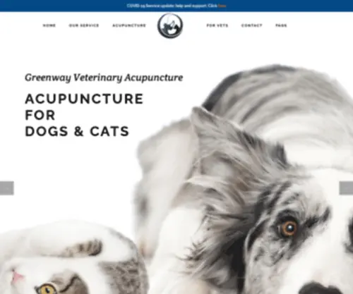 Acupuncture-Vet.co.uk(Acupuncture for pets and horses) Screenshot