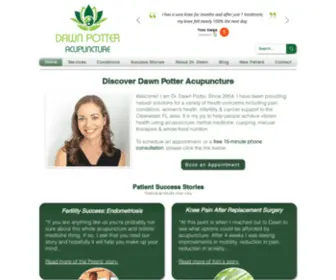 Acupuncturebydawn.com(Dawn Potter Acupuncture) Screenshot