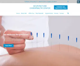 Acupuncturechiropracticcenter.com(Chiropractor in Greeley) Screenshot