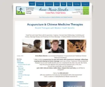 Acupuncturehalifax.ca(Anne-Marie Sterckx, Licensed Acupuncturist in Halifax) Screenshot