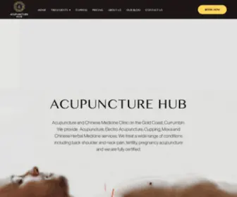 Acupuncturehub.com.au(The Acupuncture Hub) Screenshot