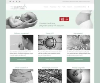 Acupuncturepregnancy.com.au(Chinese Medicine) Screenshot