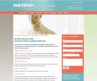 Acupuncturesydneycity.com.au(Dr Kirk Wilson (PhD)) Screenshot