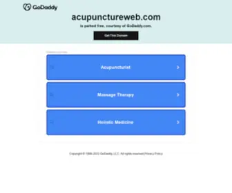 Acupunctureweb.com(Acupunctureweb) Screenshot