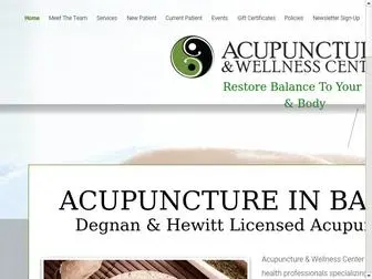 Acupuncturewellnessbaltimore.com(Acupuncture & Wellness Center) Screenshot