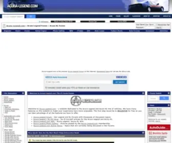 Acura-Legend.com(Acura Legend Forum) Screenshot