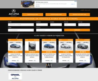 Acura-Usage.ca(Acura usagé à vendre) Screenshot