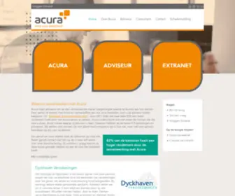 Acura.nl(Uw Partner in Zekerheid) Screenshot