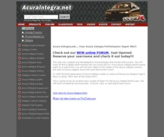 Acuraintegra.net(Acura Integra Performance) Screenshot