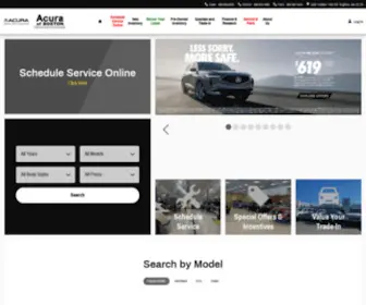 Acuraofboston.com(Acura of Boston) Screenshot