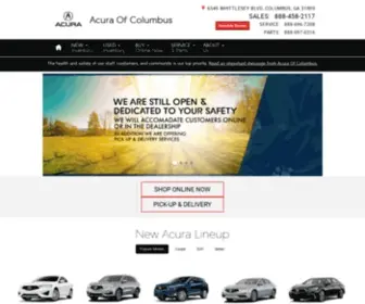 Acuraofcolumbus.com(Acura of Columbus) Screenshot