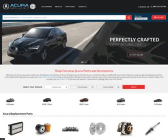 AcurapartsWorld.com(OEM Acura Parts &amp; Accessories) Screenshot