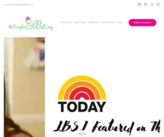 Acureforellie.org(A Cure for Ellie) Screenshot