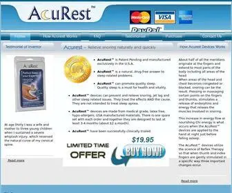 Acurest.com(Stop Snoring) Screenshot