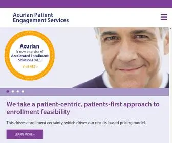 Acurian.com(When you can) Screenshot