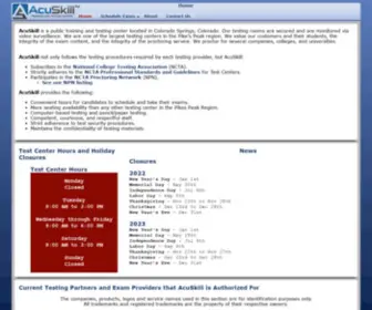 Acuskill.com(Acuskill) Screenshot