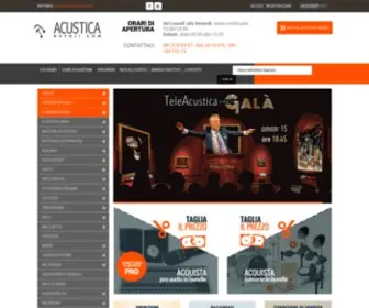 Acusticanapoli.com(Batterie Acustiche) Screenshot
