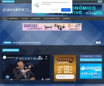 Acustik.mx(Acustik Radio) Screenshot