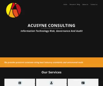 Acusyne.co.za(Acusyne Consulting) Screenshot