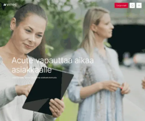 Acute.fi(Acute potilastietojärjestelmä vapauttaa aikaa) Screenshot