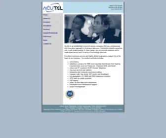 Acutel.com(Acutel Limited) Screenshot