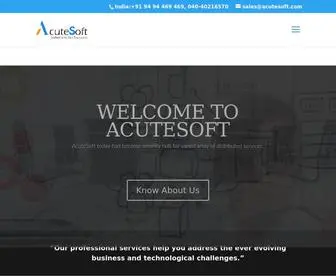 Acutesoft.com(Best HR Consulti) Screenshot