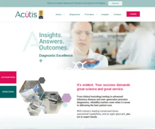 Acutisdiagnostics.com(Acutisdiagnostics) Screenshot