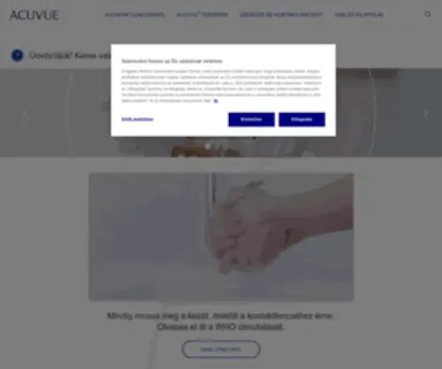 Acuvue.hu(Contact Lenses & Care) Screenshot