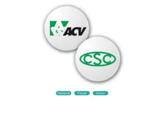 ACV-WerkZoekendenwerking.be(Het ACV) Screenshot